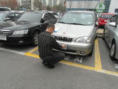 장안구&#44; 자동차세 체납차량 번호판 집중 영치